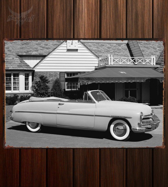 Металлическая табличка Mercury Monterey Convertible 424 Металлическая табличка Mercury Monterey Convertible 424